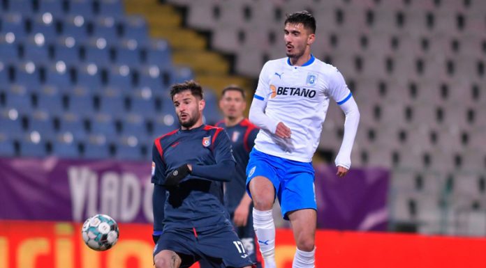 Craiova s-a întors la vechile obiceiuri. A pierdut după un joc şters