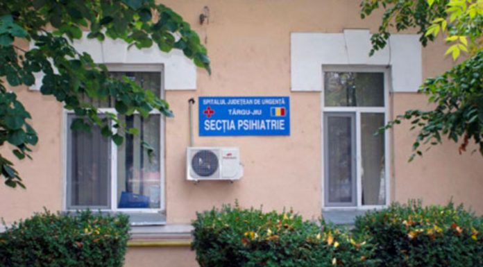 A fugit din Secția de Psihiatrie a SJU Târgu-Jiu, după ce a spart un geam. Bărbatul, suspect de Covid-19
