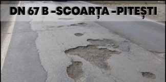 Pericol pentru șoferi! Drumul Scoarța-Pitești, în execuție doar pe hârtie