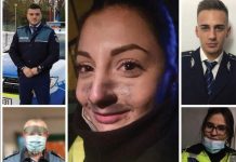 O tânără din Dănești, printre cei nouă polițiști care au evacuat pacienți în incendiul de la Spitalul Matei Balș