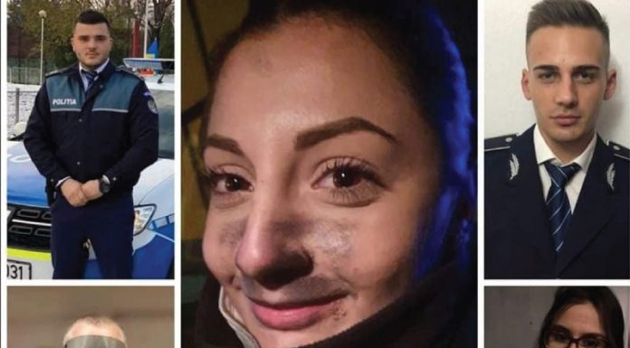 O tânără din Dănești, printre cei nouă polițiști care au evacuat pacienți în incendiul de la Spitalul Matei Balș