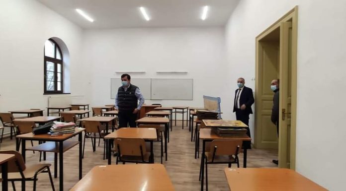 Lucrări pe final la Colegiul „Spiru Haret”