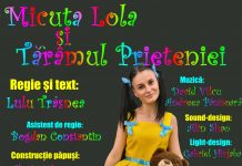 ,,Micuța Lola și Tărâmul Prieteniei”, un nou spectacol de teatru pentru copii