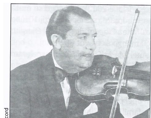 Alexandru Ţitruş, renumit violonist, 1922-1989