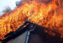 Incendiu la Scoarța