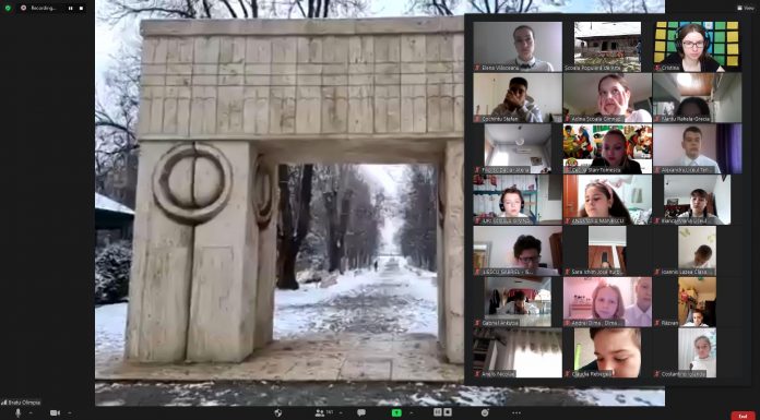 Peste 180 de elevi și profesori din diaspora, vizită online în județul lui Brâncuși