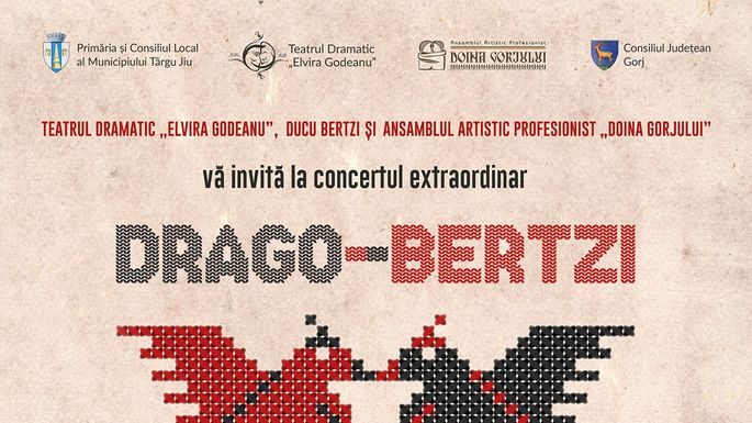 Ducu Bertzi și Ansamblul ,,Doina Gorjului”, concert de Dragobete la Târgu-Jiu