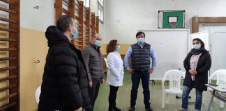 Romanescu, în inspecție la cele două centre de vaccinare