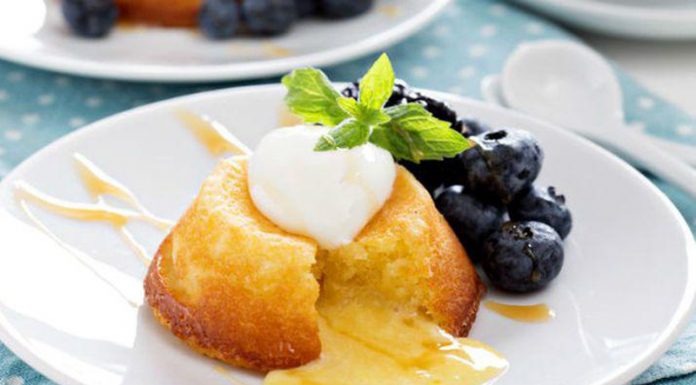 Rețeta săptămânii – Vulcan de ciocolată albă