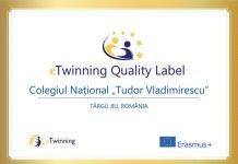 CNTV a primit titlul de ”Școală eTwinning”