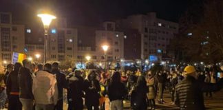 Zeci de amenzi pentru tinerii protestatari de la Târgu-Jiu