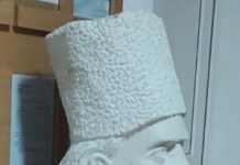 Bustul lui Tudor Vladimirescu, dezvelit la Polovragi