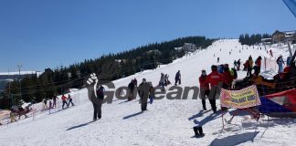 Rânca, turiști pe pârtie fără înghesuială!