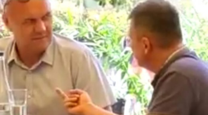 Foto: Sindicalistul Nelu Roșca, agent electoral pentru șeful Carierei Roșiuța și pentru PMP!