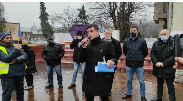 Video: Deputatul George Simion, de partea protestatarilor din CEO