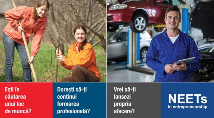 Program de educație antreprenorială și îndrumare pentru tinerii care nu au un job
