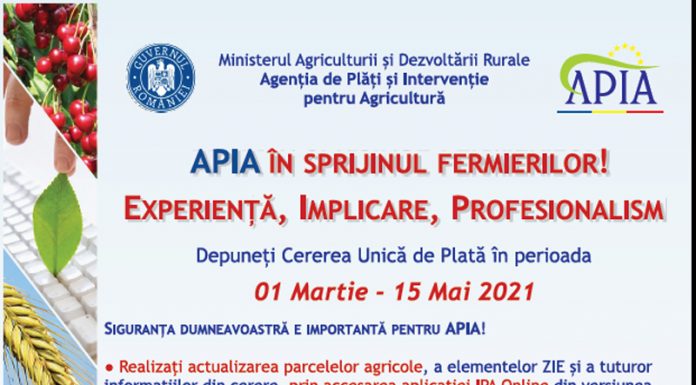 De ieri – APIA Gorj a dat startul campaniei de primire a cererilor unice de plată