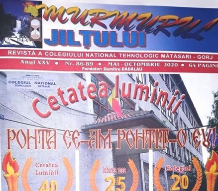 Imagini în cuvinte – Revista „Murmurul Jilţului” – un sfert de secol de lumină întru învăţătură