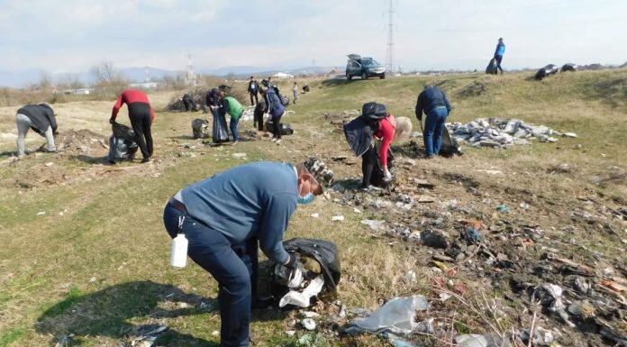 Ecologizare pe malul râului Șușița