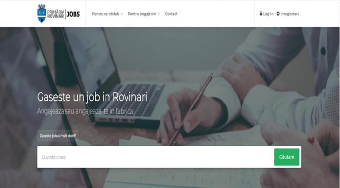 Job-uri online pe pagina primăriei, pentru rovinăreni