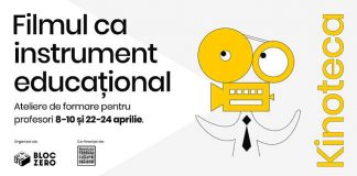 Ateliere online pentru profesorii interesați de integrarea filmelor la orele de clasă
