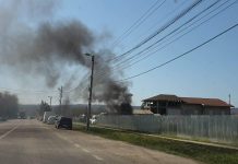Deșeuri arse necontrolat în Motru, cetățeni nemulțumiți