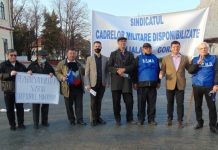 Pensionarii militari gorjeni, solidari cu minerii din Oltenia