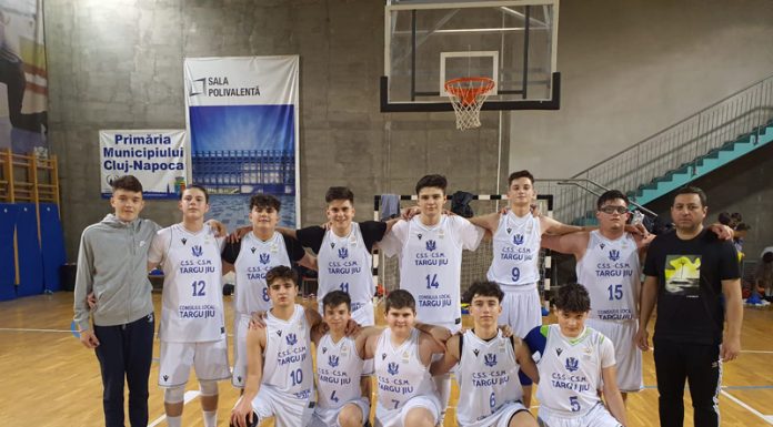 CSS Târgu Jiu Under 15, calificare la turneul semifinal