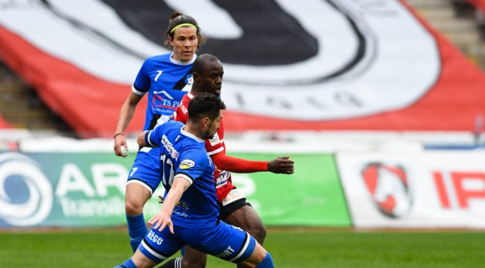 Pandurii, punct pe Cluj Arena