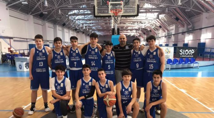 CSS Târgu Jiu U14, la turneul final!