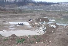 Imagini apocaliptice, lângă groapa de gunoi a municipiului Târgu Jiu