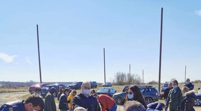 Liberalii la plantat, în Drăgoieni!