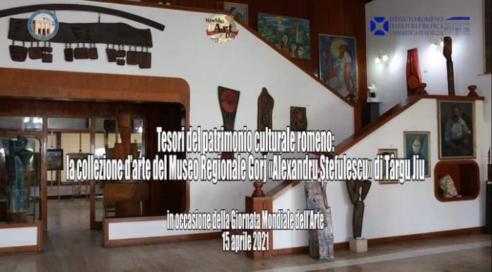 Colecția de artă a Muzeului Județean Gorj, adusă în atenția publicului din Italia