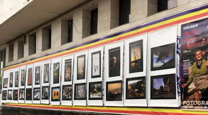 Expoziție stradală la Târgu Jiu