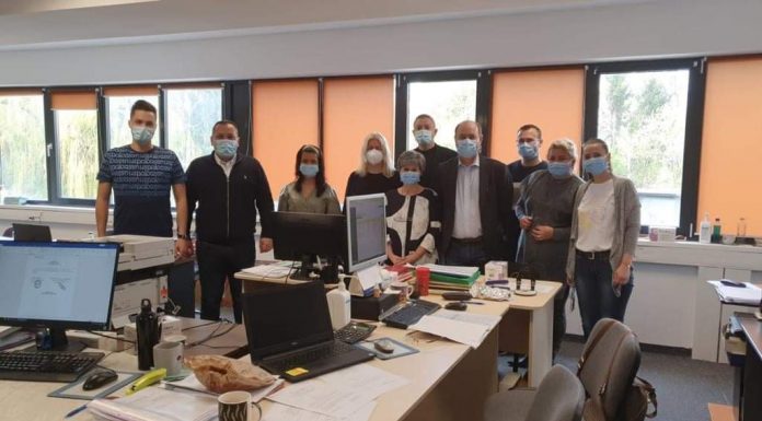 Prefectul de Gorj, în vizită de lucru la DSP