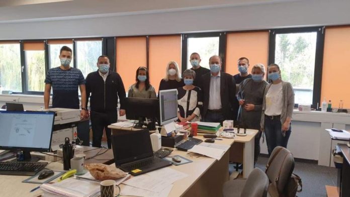 Prefectul de Gorj, în vizită de lucru la DSP