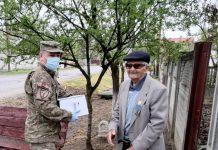 FOTO: Cadouri pentru veteranii de război gorjeni