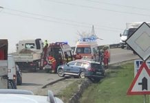 Accident rutiere fără victime, pe centura Târgu-Jiului