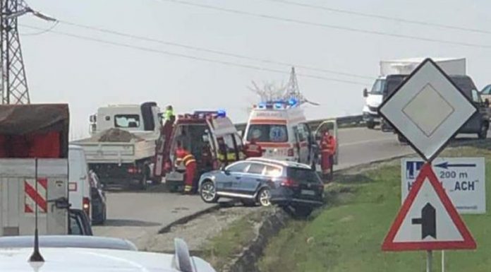 Accident rutiere fără victime, pe centura Târgu-Jiului