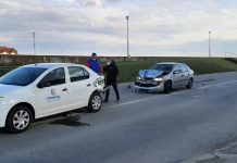 Accident pe drumul de centură!