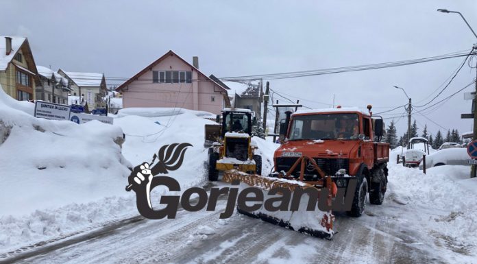 Noi ninsori în zona montană!