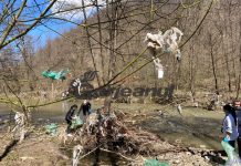 Tone de gunoaie „pescuite” din râul Motru!