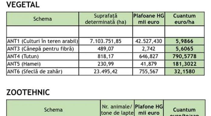 APIA a demarat autorizarea la plată a Ajutoarelor Naționale Tranzitorii