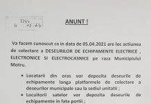 Motru: Acțiune de colectare a deșeurilor electrice și electronice