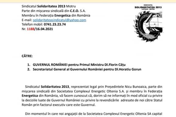 Nicu Bunoaica: Aşteptăm un răspuns urgent de la Guvern