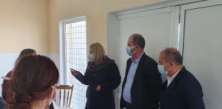 Centru de vaccinare la Turburea