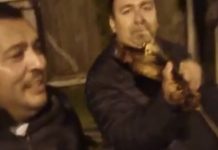 Primarul din Motru, amendat pentru cheful din stradă