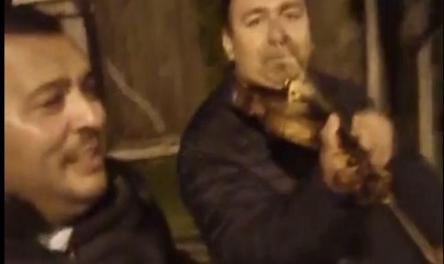 Primarul din Motru, amendat pentru cheful din stradă