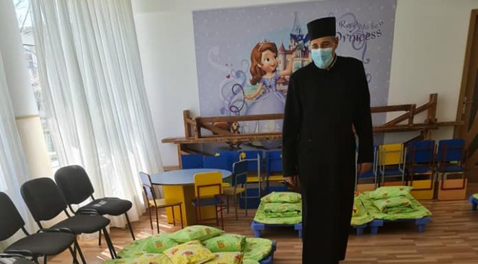 Ajutor din partea bisericii pentru o grădiniță din Motru