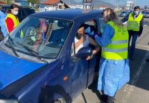 Vaccinare direct din maşină!